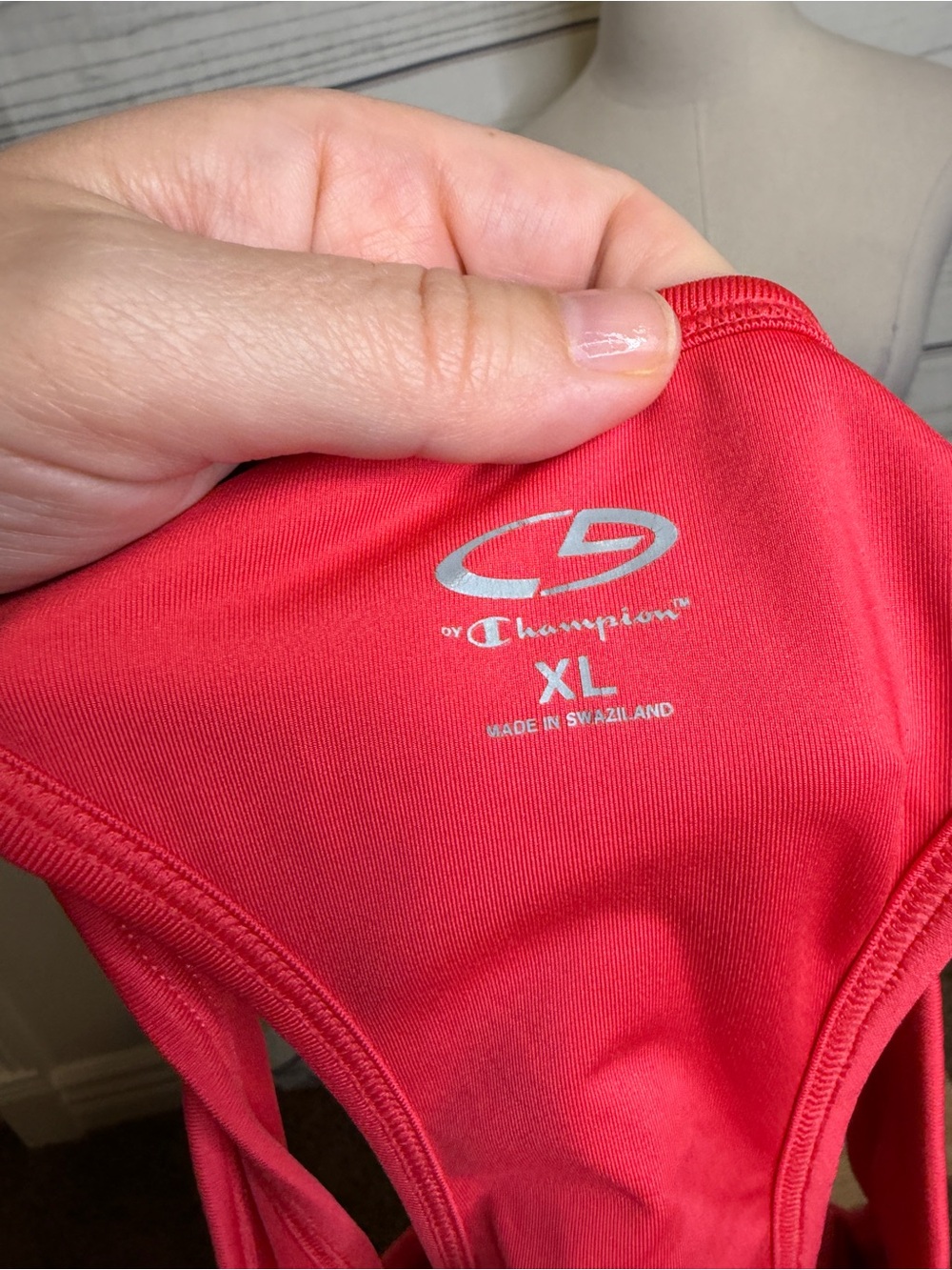C9 by Champion Red Racerback Performance Tank - Picture 2 of 3